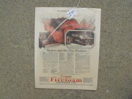 Foamite Firefoam Advertisement from The Saturday E