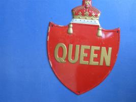 Queen Insurance Company. Liverpool, England. Tin