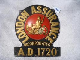 London Assurance. London, England. Heavy Tin. R