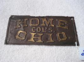 Home Insurance Company. Columbus, Ohio. Tin. Rec