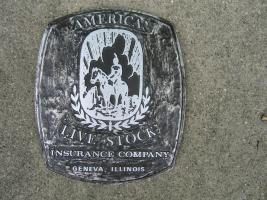 American Live Stock Insurance Company Plaque. Gen