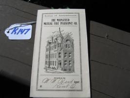 Mansfield Mutual Fire Insurance Co. Mansfield, Ohi