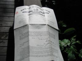 Atlas Assurance Company Fire Policy. Covering the