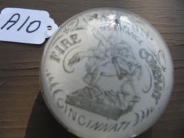 Amazon Fire Insurance Company, Cincinnati. Glass