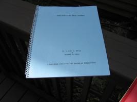 Booklet. Philadelphia Fire Marks. By Al Wills an