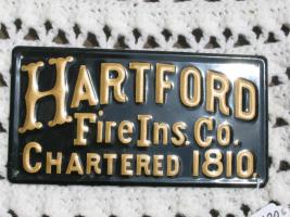 Hartford Fire Ins. Co. Chartered 1810 Reproduction