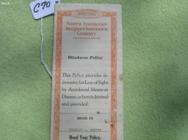 Policy. North American Accident Insurance Company