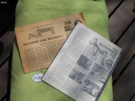 Two pieces of Paper Advertising. First is Page 10