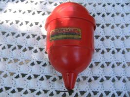 Grenade and Red Comet Container. This one is full