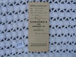 Concordia Fire Insurance Co. of Milwaukee, Wis. C