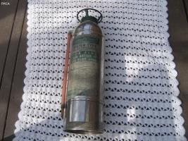 Fire Extinguisher. Stainless Steel - Silver. Ame
