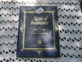 Book. Signs of Insurance. The Insurance Industry