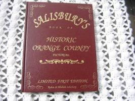 Salisbury's Book of Historic Orange County. New Yo