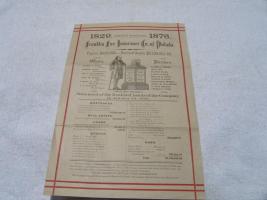 Franklin Fire Insurance Company of Philada. Paper