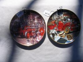 Two Limited Edition Plates. From National Fire Mu