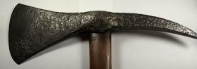 Viking Style parade fire axe. Very old and in nice