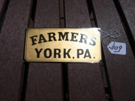 Farmers Fire Insurance Company. York, Pennsylvani