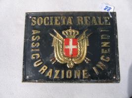 Societa Reale Mutua di Assicurazionr Incendi. Tur