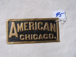 American Insurance Company. Chicago, Illinois. 1