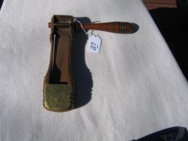 Watchman's Rattle. Watchmen would whirl these in r