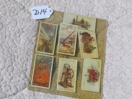 Eight Fire Fighting Appliances "Cards" - a series