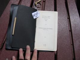 Black Leather Black Booklet. Outside Cover says: