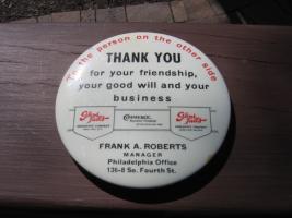 Glen Falls Insurance Co. Advertising Paperweight/M