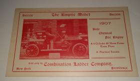 Trade Card. Large (4ΓÇ¥ by 7ΓÇ¥) card advertising