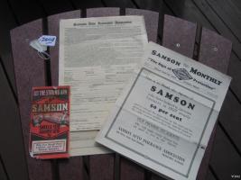 Samson Auto Ins. Paper Material