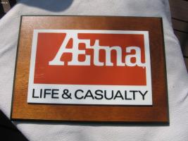 Aetna Life & Casualty Plaque