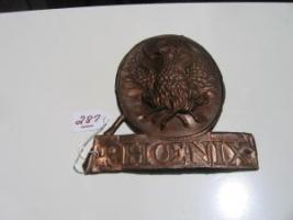 #185 Phoenix Assurance Company, Limited. London, England. Fire Mark. Bulau 684