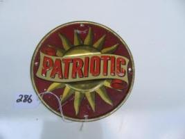 #186 Patriotic Fire Mark. Bulau 847.