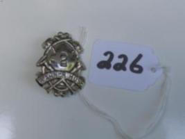 #226 Warner Hose #2# Fireman's Pin.
