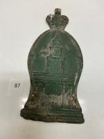 187 Firemark, Foreign Royal Exchange London, BU632. 1835. Lead.