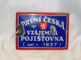 Foreign firemark, Prvni Ceska Vzajemna..., BU1195