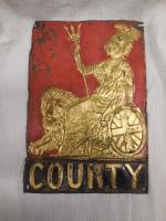 County Fire Office, London,B762/W45F, copper, 1807-1906, repainted